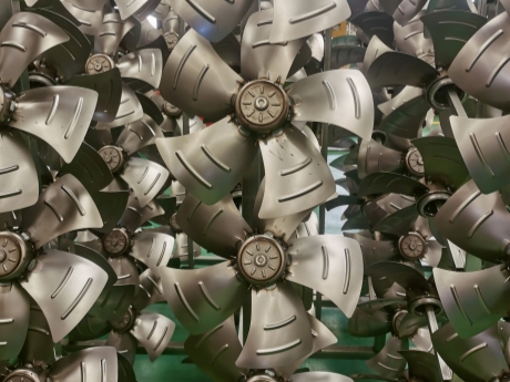 high-pressure external rotor fan